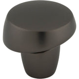 Top Knobs - Florham Slant Knob 1 1/4 Inch Ash Gray - Ash Gray