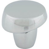 Top Knobs - Florham Slant Knob 1 1/4 Inch Polished Chrome - Polished Chrome