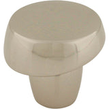 Top Knobs - Florham Slant Knob 1 1/4 Inch Polished Nickel - Polished Nickel