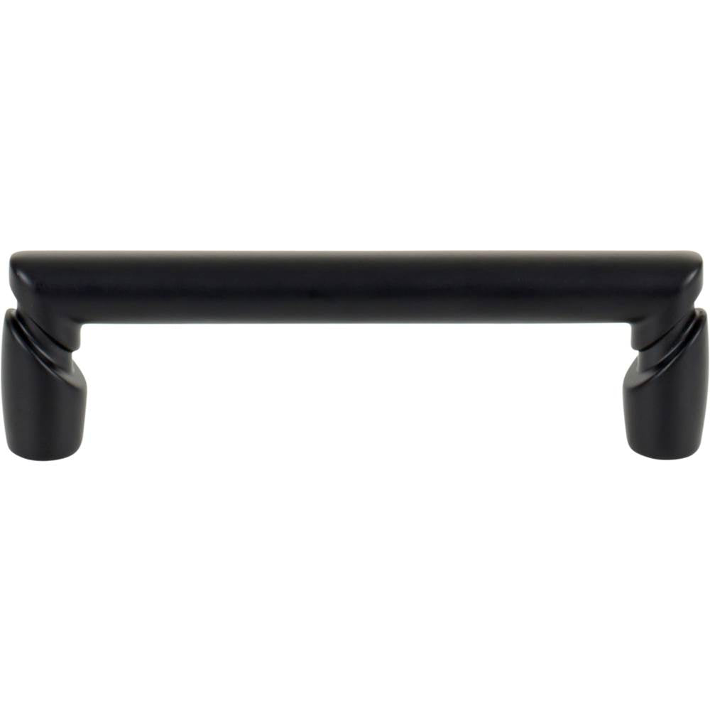 Top Knobs - Florham Pull 3 3/4 Inch (c-c) Flat Black - Flat Black