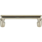 Top Knobs - Florham Pull 3 3/4 Inch (c-c) Polished Nickel - Polished Nickel