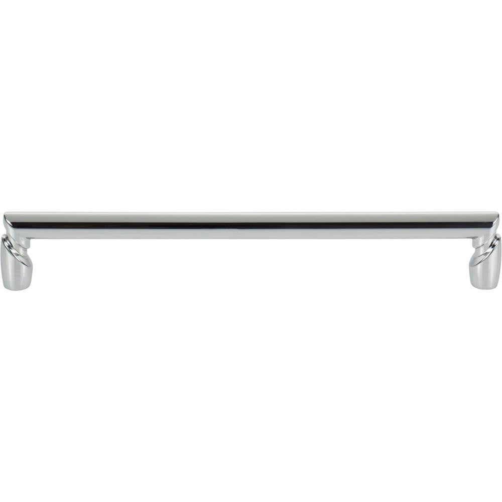 Top Knobs - Florham Pull 7 9/16 Inch (c-c) Polished Chrome - Polished Chrome