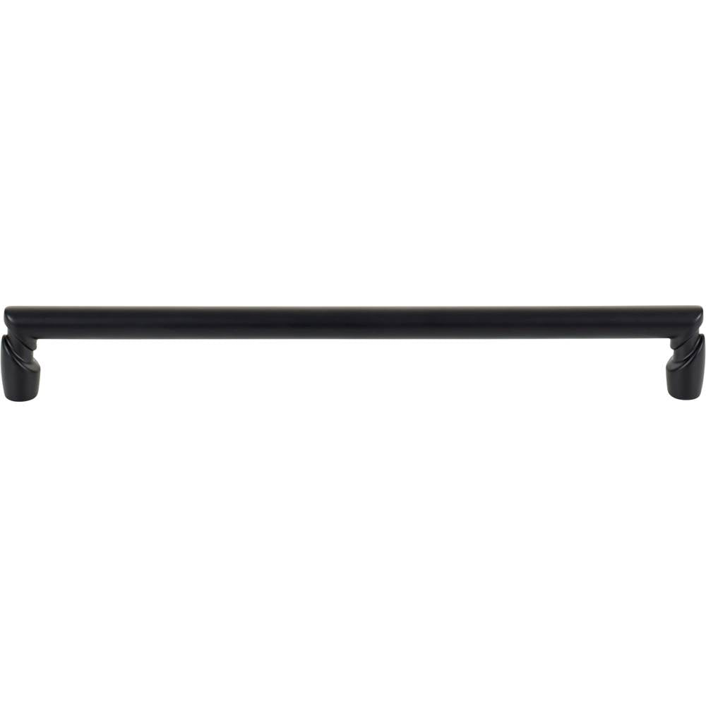 Top Knobs - Florham Pull 8 13/16 Inch (c-c) Flat Black - Flat Black