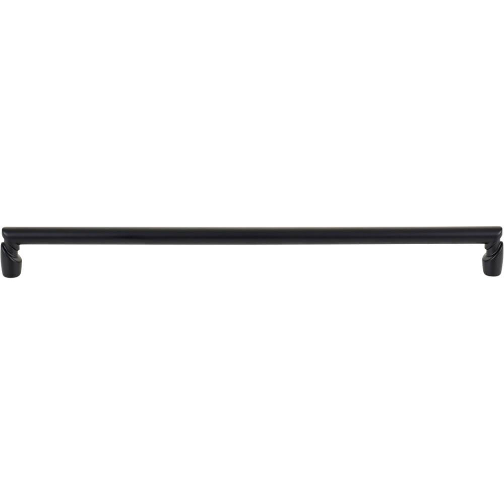 Top Knobs - Florham Pull 12 Inch (c-c) Flat Black - Flat Black