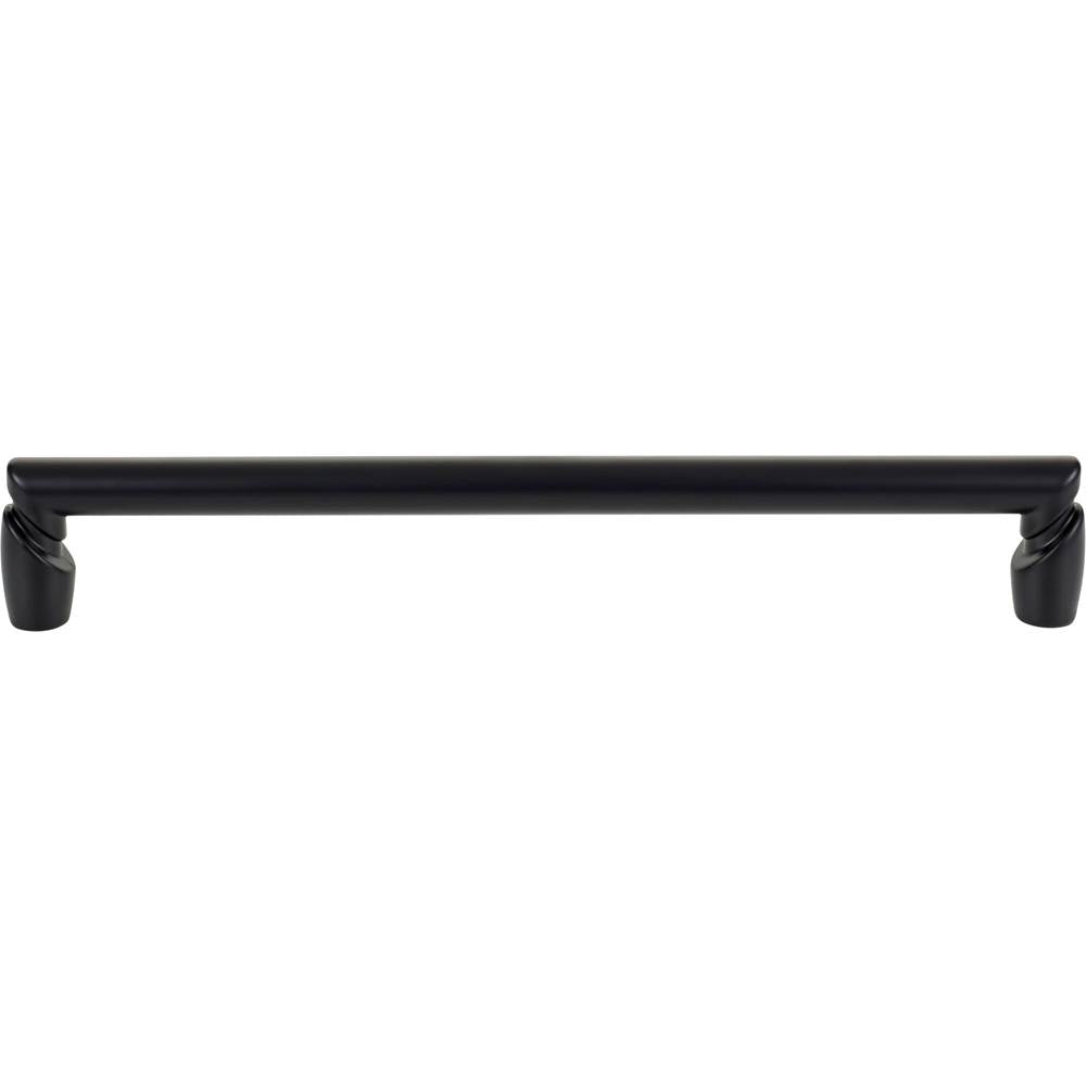 Top Knobs - Florham Appliance Pull 12 Inch (c-c) Flat Black - Flat Black