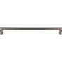 Top Knobs - Florham Appliance Pull 18 Inch (c-c) Ash Gray - Ash Gray