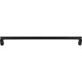 Top Knobs - Florham Appliance Pull 18 Inch (c-c) Flat Black - Flat Black