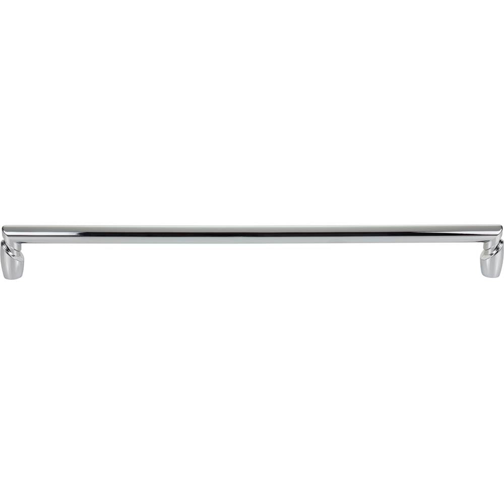 Top Knobs - Florham Appliance Pull 18 Inch (c-c) Polished Chrome - Polished Chrome