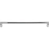 Top Knobs - Florham Appliance Pull 18 Inch (c-c) Polished Chrome - Polished Chrome