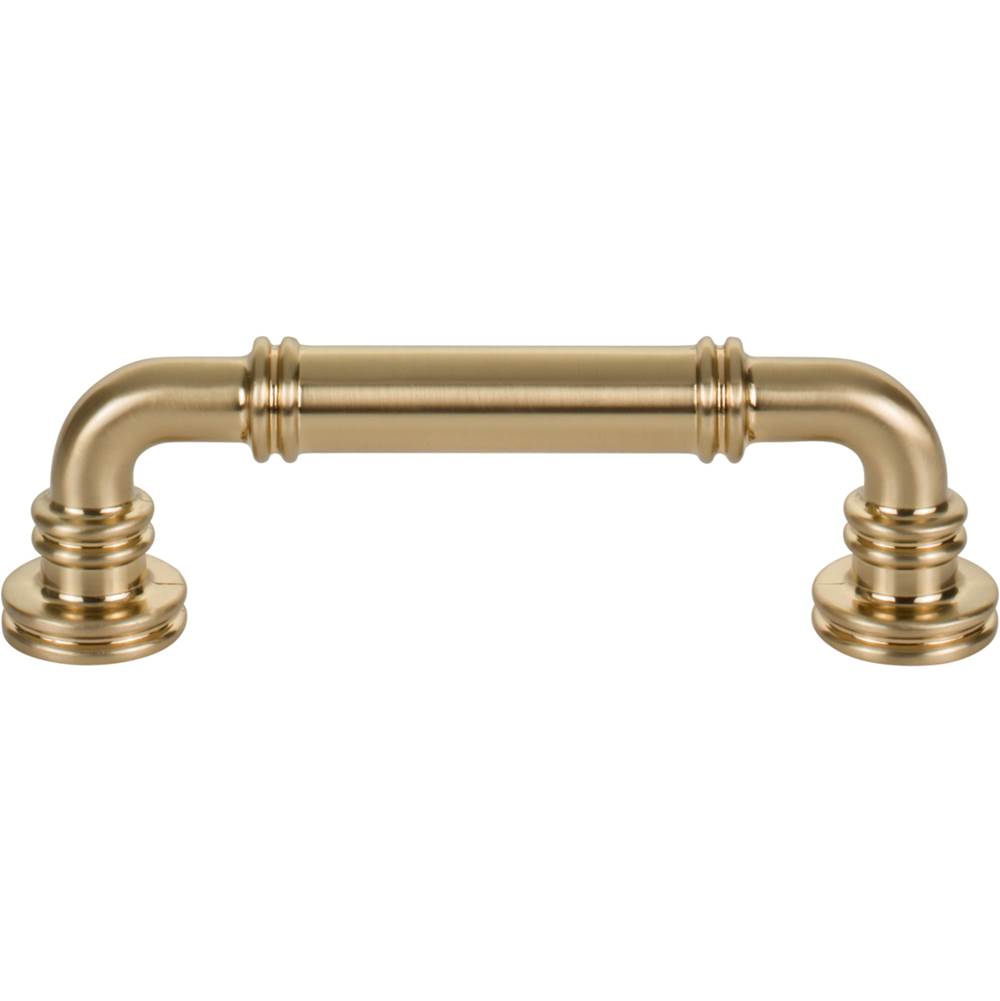 Top Knobs - Cranford Pull 3 3/4 Inch (c-c) Honey Bronze - Honey Bronze