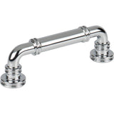 Cranford Pull 3 3/4 Inch (c-c) Ash Gray