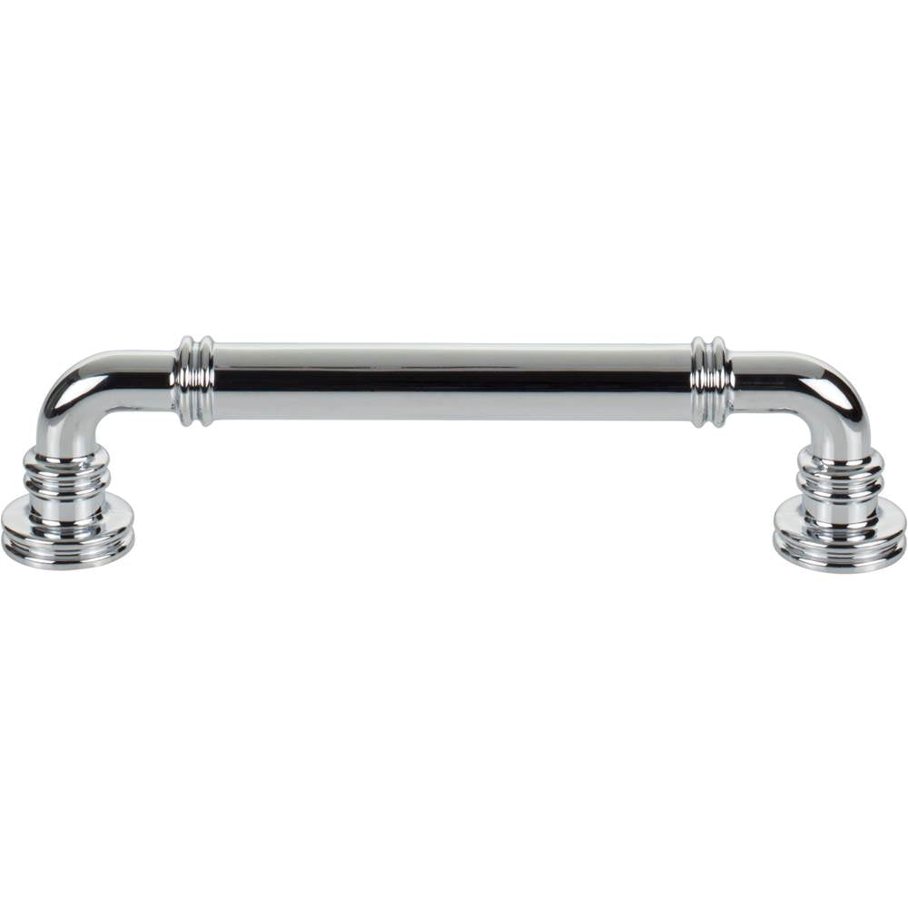 Top Knobs - Cranford Pull 5 1/16 Inch (c-c) Polished Chrome - Polished Chrome