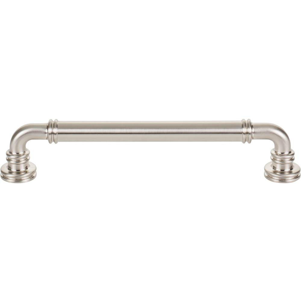 Top Knobs - Cranford Pull 6 5/16 Inch (c-c) Brushed Satin Nickel - Brushed Satin Nickel