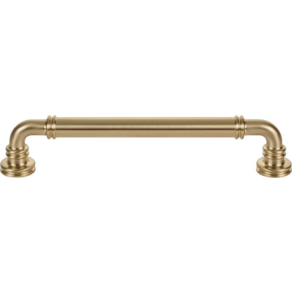 Top Knobs - Cranford Pull 6 5/16 Inch (c-c) Honey Bronze - Honey Bronze
