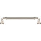 Top Knobs - Cranford Pull 7 9/16 Inch (c-c) Brushed Satin Nickel - Brushed Satin Nickel