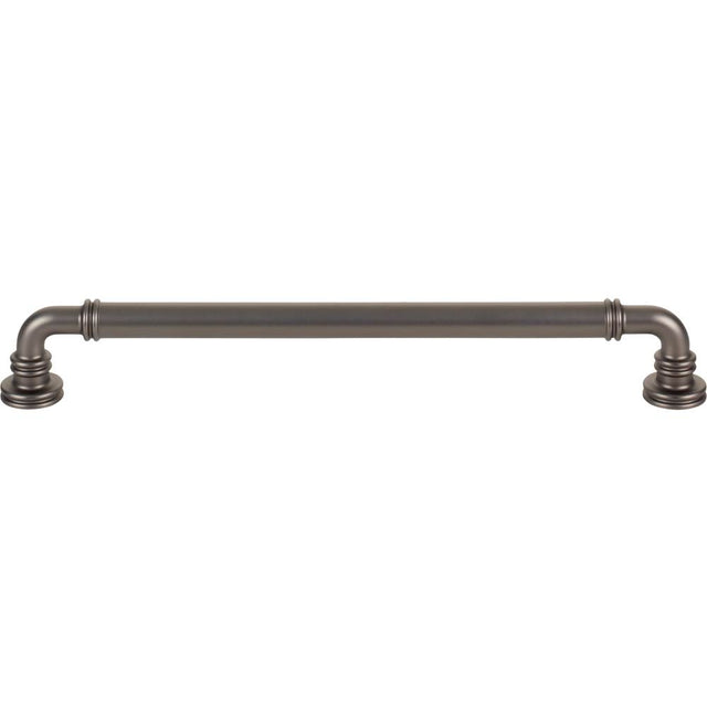 Top Knobs - Cranford Pull 8 13/16 Inch (c-c) Ash Gray - Ash Gray