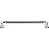 Top Knobs - Cranford Pull 8 13/16 Inch (c-c) Polished Chrome - Polished Chrome