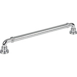 Cranford Pull 8 13/16 Inch (c-c) Ash Gray