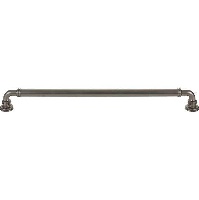 Top Knobs - Cranford Pull 12 Inch (c-c) Ash Gray - Ash Gray