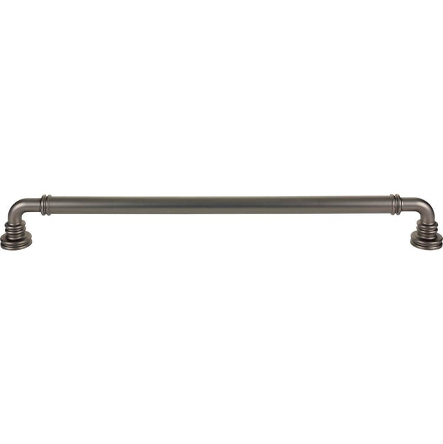Top Knobs - Cranford Appliance Pull 18 Inch (c-c) Ash Gray - Ash Gray