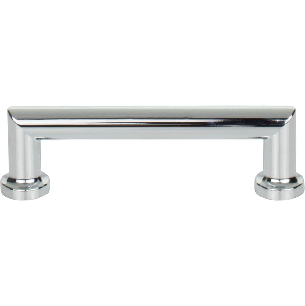 Top Knobs - Morris Pull 3 3/4 Inch (c-c) Polished Chrome - Polished Chrome
