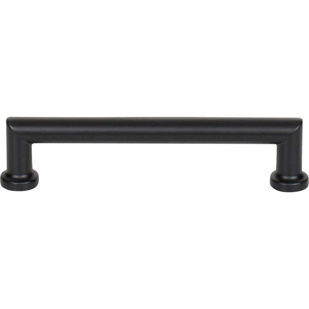 Top Knobs - Morris Pull 5 1/16 Inch (c-c) Flat Black - Flat Black
