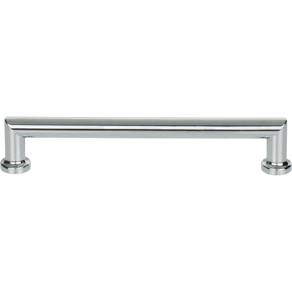 Top Knobs - Morris Pull 6 5/16 Inch (c-c) Polished Chrome - Polished Chrome