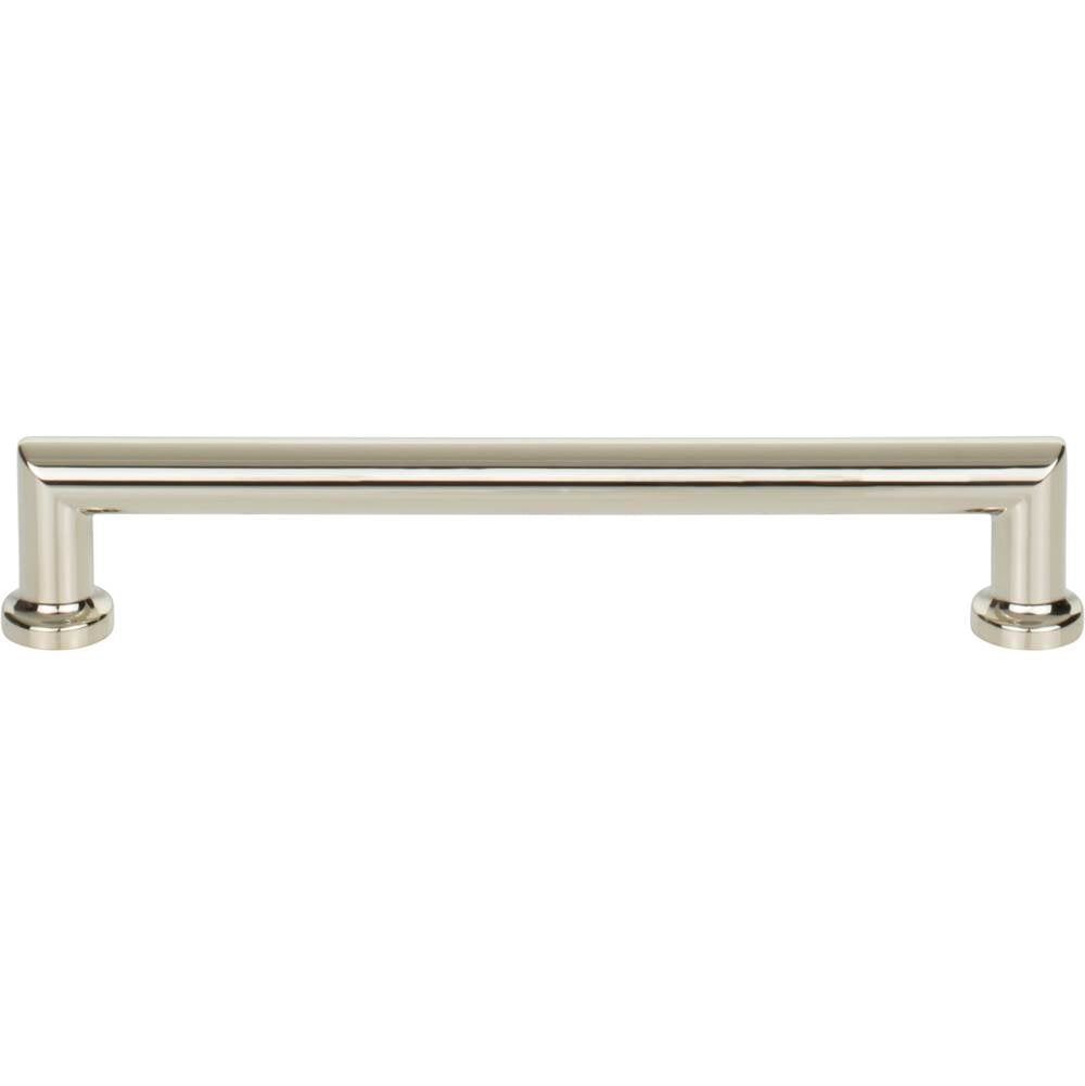 Top Knobs - Morris Pull 6 5/16 Inch (c-c) Polished Nickel - Polished Nickel
