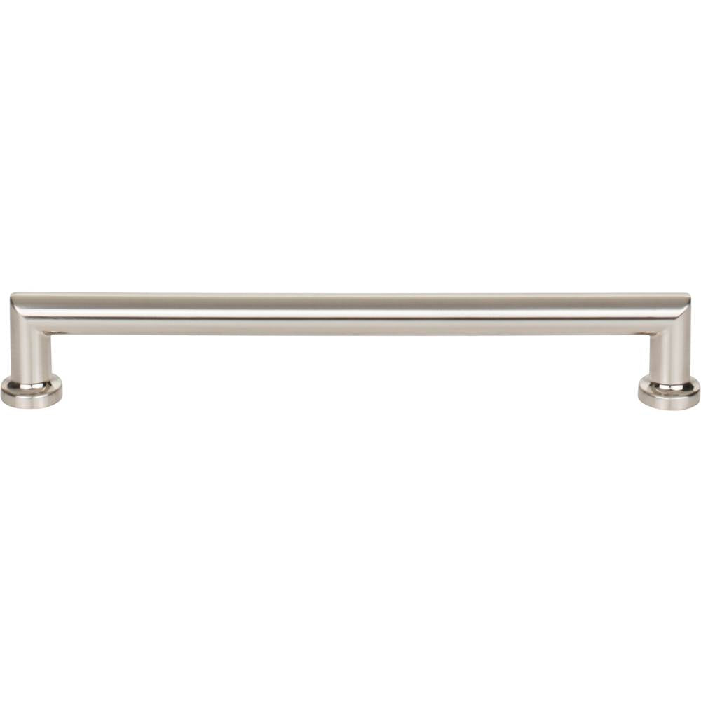 Top Knobs - Morris Pull 7 9/16 Inch (c-c) Brushed Satin Nickel - Brushed Satin Nickel