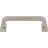 Top Knobs - Harrison Pull 3 3/4 Inch (c-c) Brushed Satin Nickel - Brushed Satin Nickel
