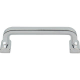 Top Knobs - Harrison Pull 3 3/4 Inch (c-c) Polished Chrome - Polished Chrome
