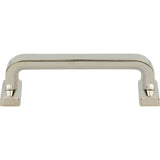 Top Knobs - Harrison Pull 3 3/4 Inch (c-c) Polished Nickel - Polished Nickel