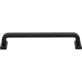 Top Knobs - Harrison Pull 6 5/16 Inch (c-c) Flat Black - Flat Black