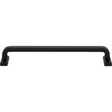 Top Knobs - Harrison Pull 7 9/16 Inch (c-c) Flat Black - Flat Black