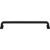Top Knobs - Harrison Pull 8 13/16 Inch (c-c) Flat Black - Flat Black