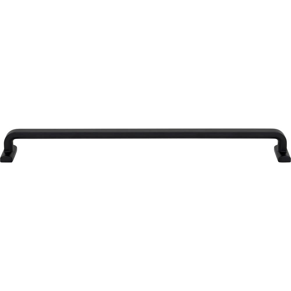 Top Knobs - Harrison Pull 12 Inch (c-c) Flat Black - Flat Black