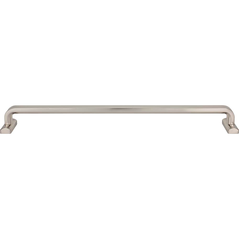 Top Knobs - Harrison Appliance Pull 18 Inch (c-c) Brushed Satin Nickel - Brushed Satin Nickel