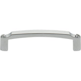 Top Knobs - Haddonfield Pull 3 3/4 Inch (c-c) Polished Chrome - Polished Chrome