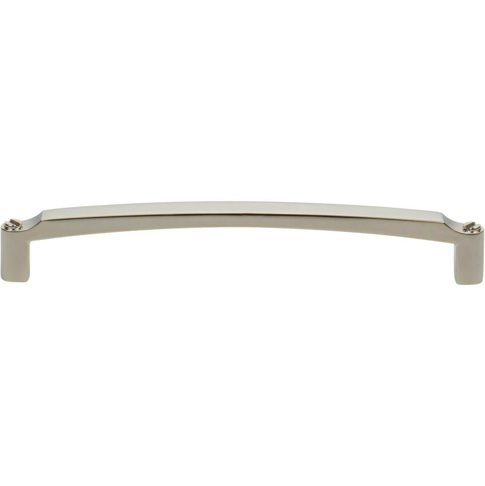 Top Knobs - Haddonfield Pull 6 5/16 Inch (c-c) Polished Nickel - Polished Nickel