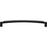 Top Knobs - Haddonfield Pull 7 9/16 Inch (c-c) Flat Black - Flat Black