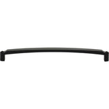 Top Knobs - Haddonfield Pull 8 13/16 Inch (c-c) Flat Black - Flat Black