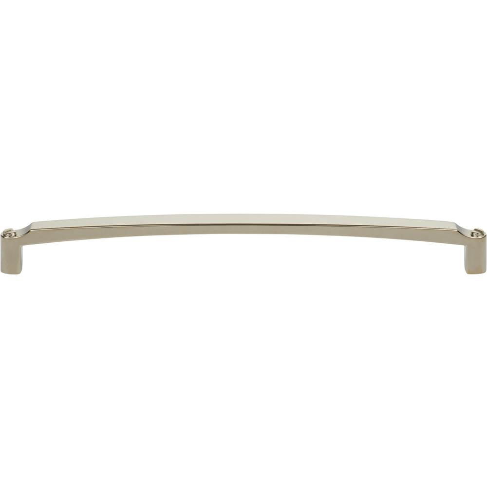 Top Knobs - Haddonfield Pull 8 13/16 Inch (c-c) Polished Nickel - Polished Nickel