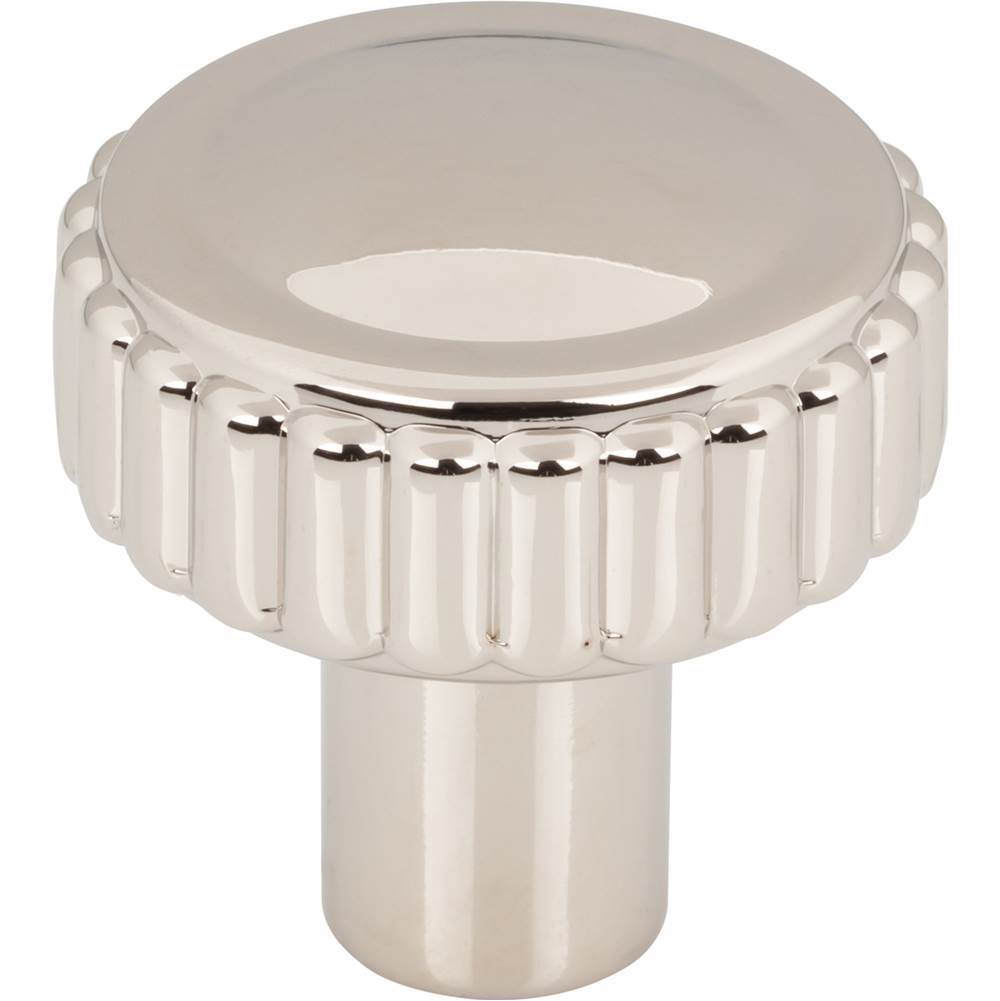 Top Knobs - Holden Knob 1 1/4 Inch Polished Nickel - Polished Nickel