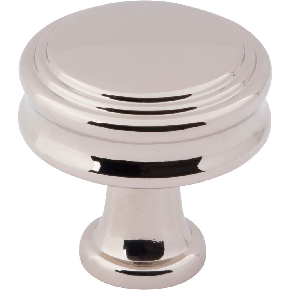 Top Knobs - Coddington Knob 1 1/4 Inch Polished Nickel - Polished Nickel