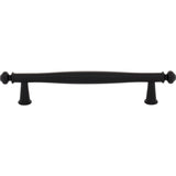 Top Knobs - Coddington Pull 5 1/16 Inch (c-c) Flat Black - Flat Black