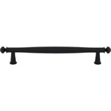 Top Knobs - Coddington Pull 6 5/16 Inch (c-c) Flat Black - Flat Black