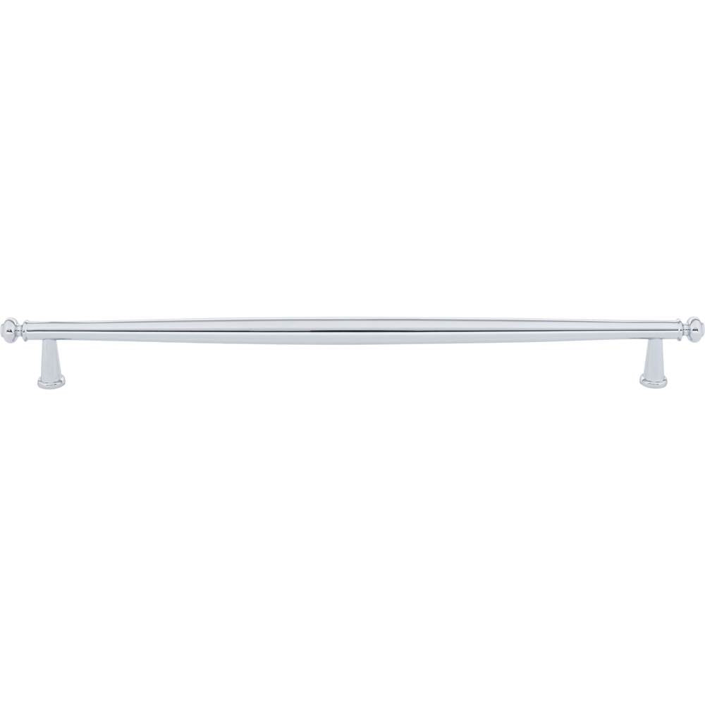 Top Knobs - Coddington Pull 12 Inch (c-c) Polished Chrome - Polished Chrome