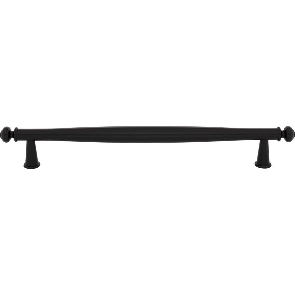 Top Knobs - Coddington Appliance Pull 18 Inch (c-c) Flat Black - Flat Black