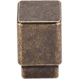 Top Knobs - Tapered Square Knob 3/4 Inch German Bronze - German Bronze