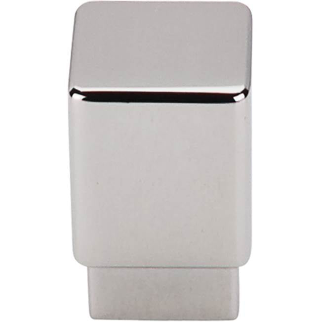 Top Knobs - Tapered Square Knob 3/4 Inch Polished Nickel - Polished Nickel